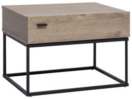 Bedside Table Dark Wood
