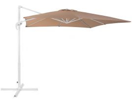 Cantilever Parasol 2.5 x 2.5 m Sand Beige MONZA
