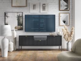 DYFED TV Stand 154cm - Black