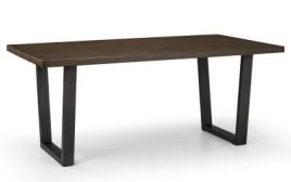 Brooklyn Dining Table - Dark Oak