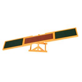 1.8m Wooden Pet Seesaw Dog Agility Equipment Activity Sport Dog Training Agility Obedience Equipment Toy Weather Resistant