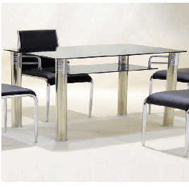 Henrik Rectangular Dining Table - Black