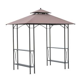 BBQ Tent - Black/Coffee