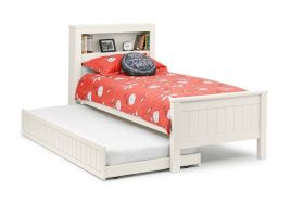 Maine Bookcase Bed - White