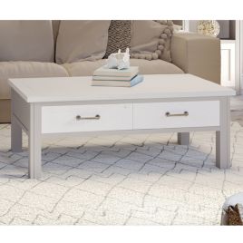 Ronald Grey Range Coffee Table With Four Drawers