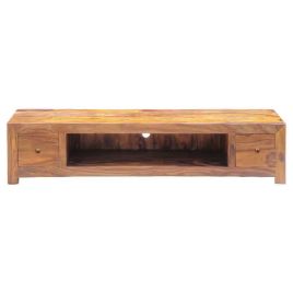 Barnsley Sheesham Wood Large Plasma TV Unit with Drawers 200cm - Brown
