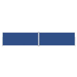 Retractable Side Awning Blue 200x1000 cm