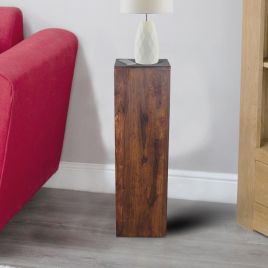 Shirley Sheesham Wood Medium Lamp Table - Brown
