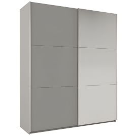 Wokingham Sliding Door Mirror 200cm Wardrobe - Platinum
