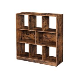 8-Compartment Bookshelf