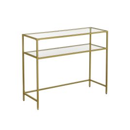 Console Table Gold Colour