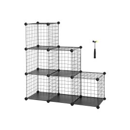 Black Metal Wire Cube