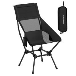BANUME High Back Camping Chair - Black
