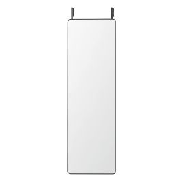 HALESMERE Rectangular Full Length Hanging Full Body Mirror - Black