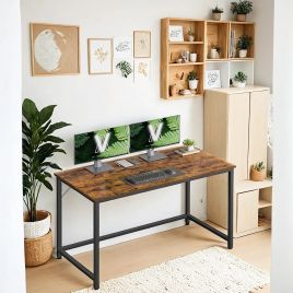 Computer Desk - VERRA Home Office Rustic Brown