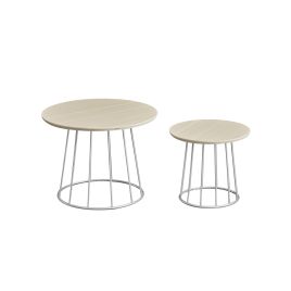 Coffee Table - LUMON Round Table - Beige