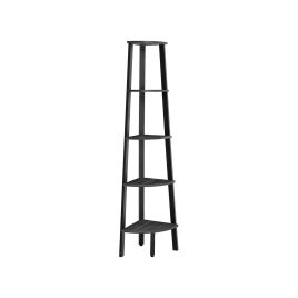 Corner Shelf - NOVVAS 5 Tier Unit Shelf - Charcoal Grey