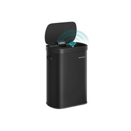 Kitchen Bin - GRAVA Motion Sensor Automatic Opening Soft-Close Lid - Black