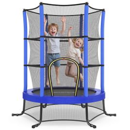 ARCORI 6 ft Kids Trampoline with Safety Enclosure - Blue