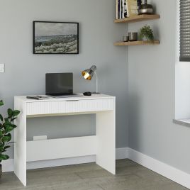 Dressing Table - RANKIN Dresser White 90cm