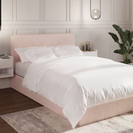 Double Bed - CHESWICK 4ft6 Ottoman Soft Pink