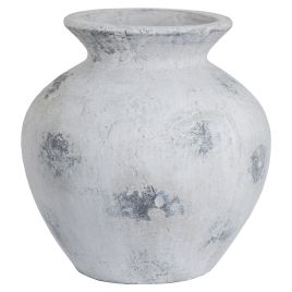 Downton Antique White Vase - Large