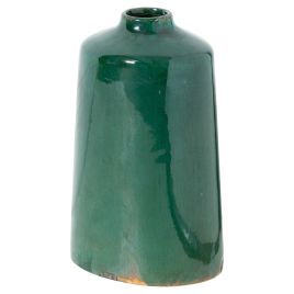 Hopkins Emerald Glazed Liv Vase