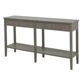 SOAUMI Four Drawer Console Table