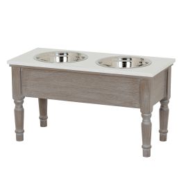 SOAUMI Pet Feeder Table