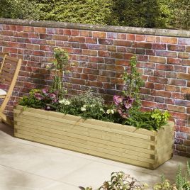 PRESTOVA Trough Garden Planter Natural - 200cm