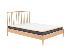 Rustic Jesper Oak Bed - Super King Size