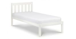 Luna Bed 135cm Surf White