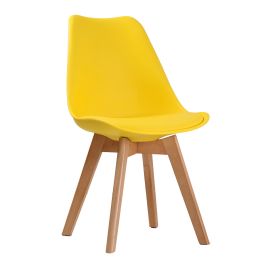 LOUVEN Dining Chair Yellow - Set of 