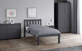Luna Bed 135cm Anthracite