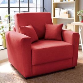 Alexander Single Sofabed - Red