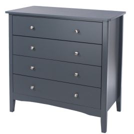 Blue Chest of Drawers - CASCAIS Medium Chest 4 Drawers