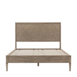 OAKLEIGH Kingsize Wooden Bedframe - Oak