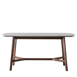HEATHFIELD Dining Table - Dark Oak
