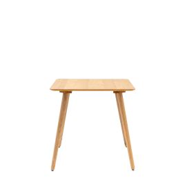 BANBURY Square Dining Table - Light Oak