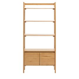 THORNWELL Open Display Rack - Medium Oak