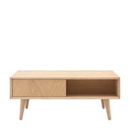 BROOKHAVEN 2 Drawer Coffee Table - Oak