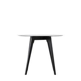 HARRINGTON Round Dining Table - Black