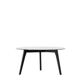 HARRINGTON Round Coffee Table - Black