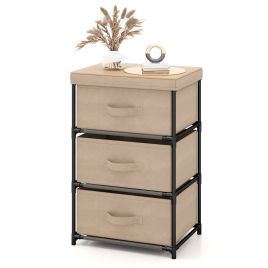Cream Chest of Drawers - LUXURY Small Chest  3 Drawers