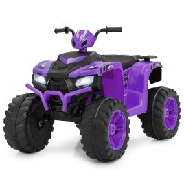 Kids Electric Vehicle - 4Wheeler RideOn Toys - Purple
