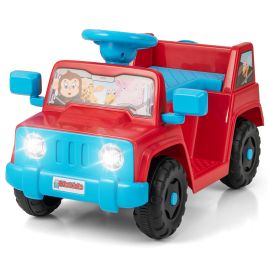 Kids Electric Vehicle - 6V Kids Riding Toy - Red