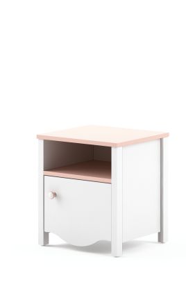 Meyah MI-07 Bedside Table - White Matt