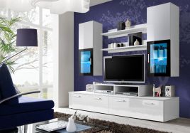Timo Entertainment Unit - White Gloss