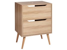 IARIACCCA Washbasin Cabinet 60 cm Light Brown