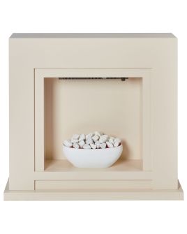 Electric Fireplace Heater SAHARA Beige